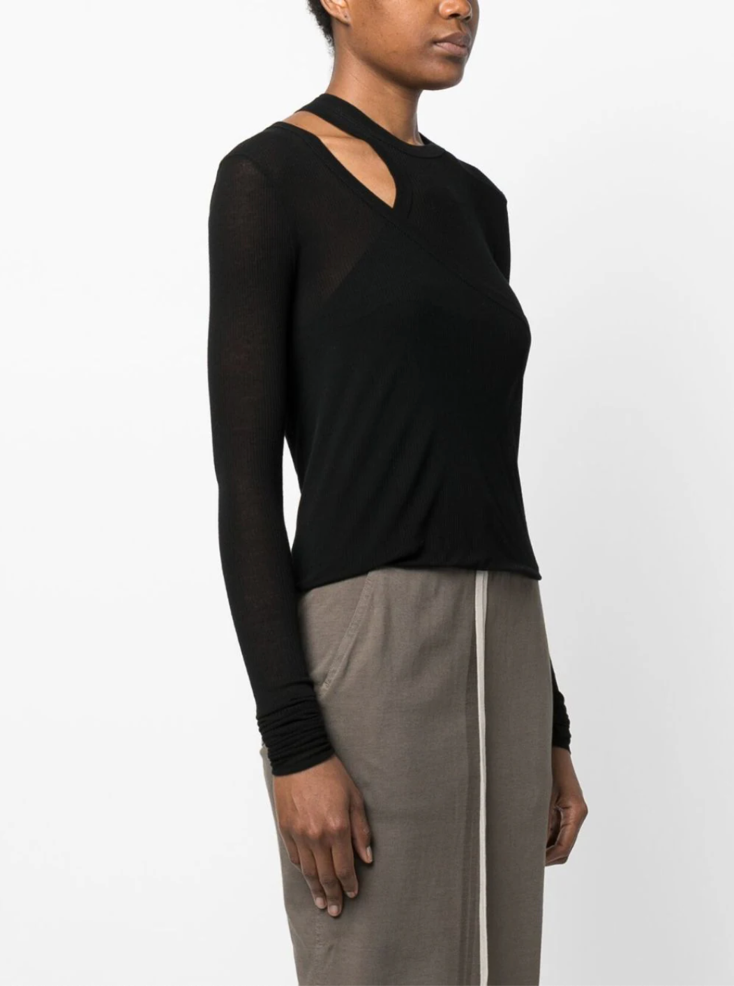 RICK OWENS Women Banana LS T – Atelier New York