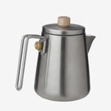Grey kettle,back view