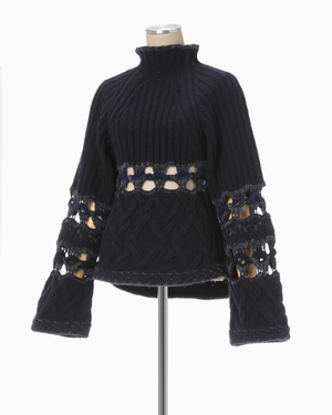 MAME KUROGOUCHI Women Heavy Knit Sweater