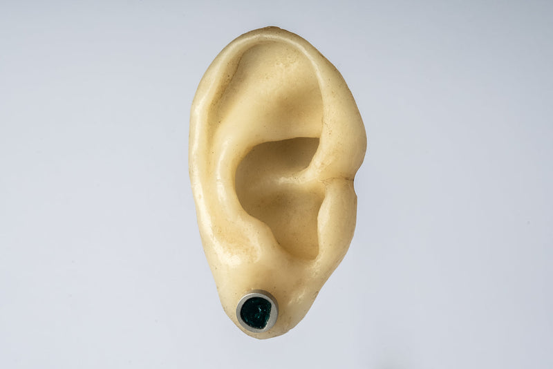 PARTS OF FOUR Stud Earring (0.2 CT, Blue Diamond Slab, DA+BDIA)