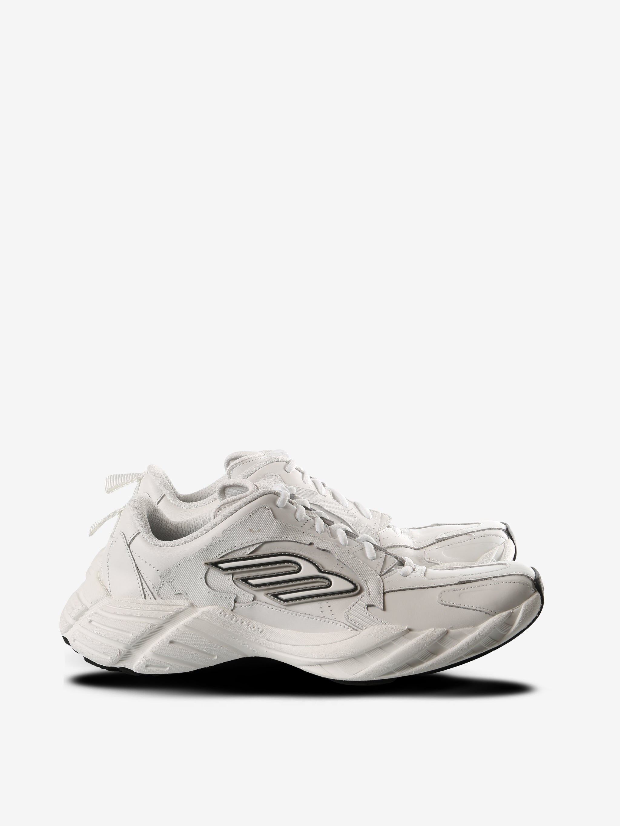 White sneakers, front view