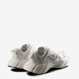 White sneakers, back view