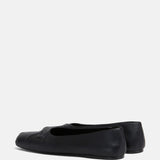 MARNI - Women Nappa Leather Seamless Little Bow Ballet Flat