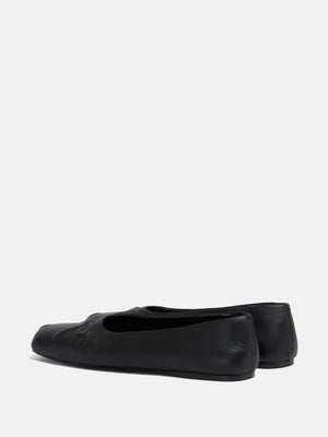 MARNI - Women Nappa Leather Seamless Little Bow Ballet Flat