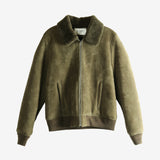 Green jacket,front view