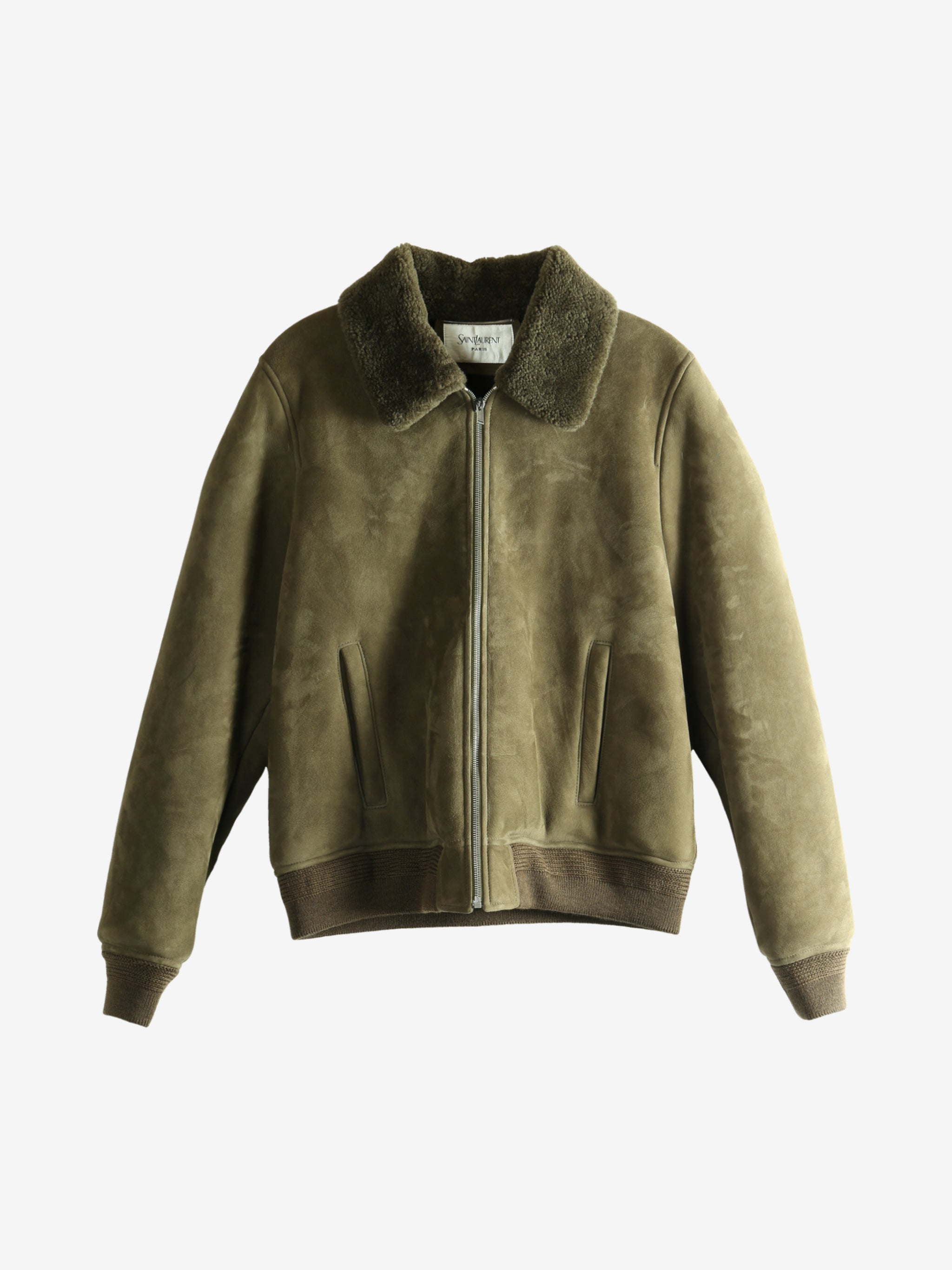 Green jacket,front view