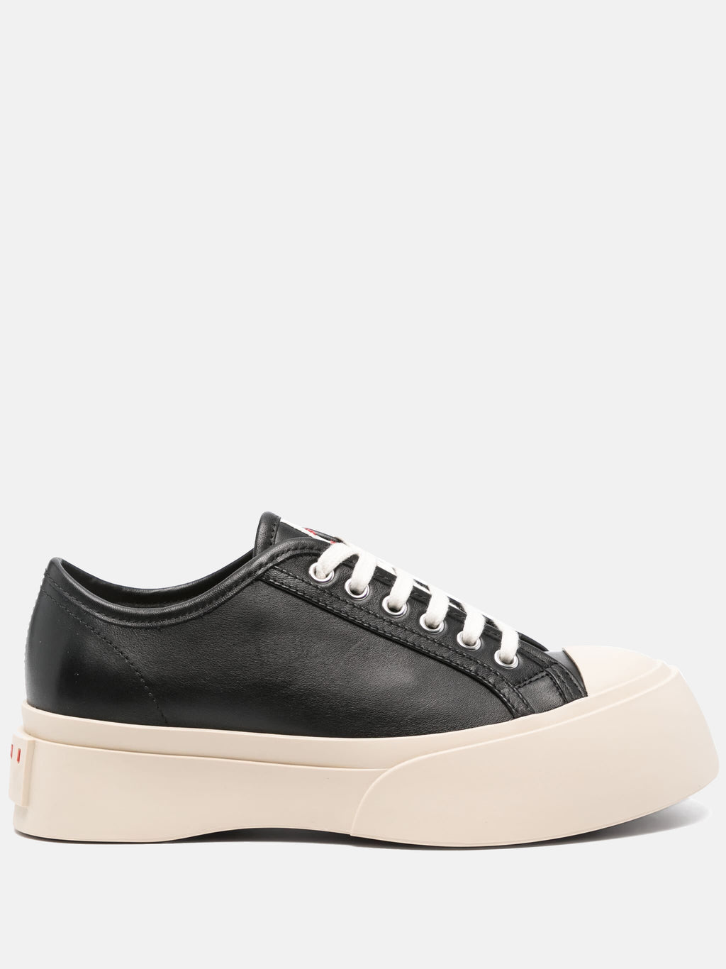 MARNI - Women Leather Laced Up Pablo Sneakers