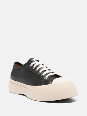 MARNI - Women Leather Laced Up Pablo Sneakers