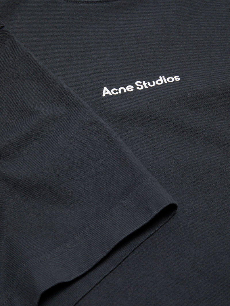 ACNE STUDIOS - Unisex Stamp Logo Relaxed Fit T-shirt