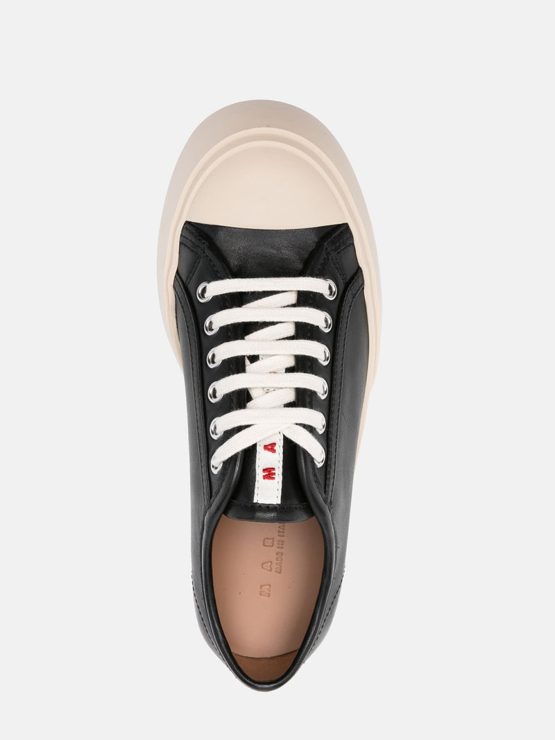 MARNI - Women Leather Laced Up Pablo Sneakers