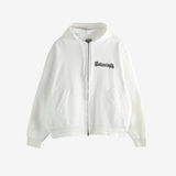 White hoodies, front view