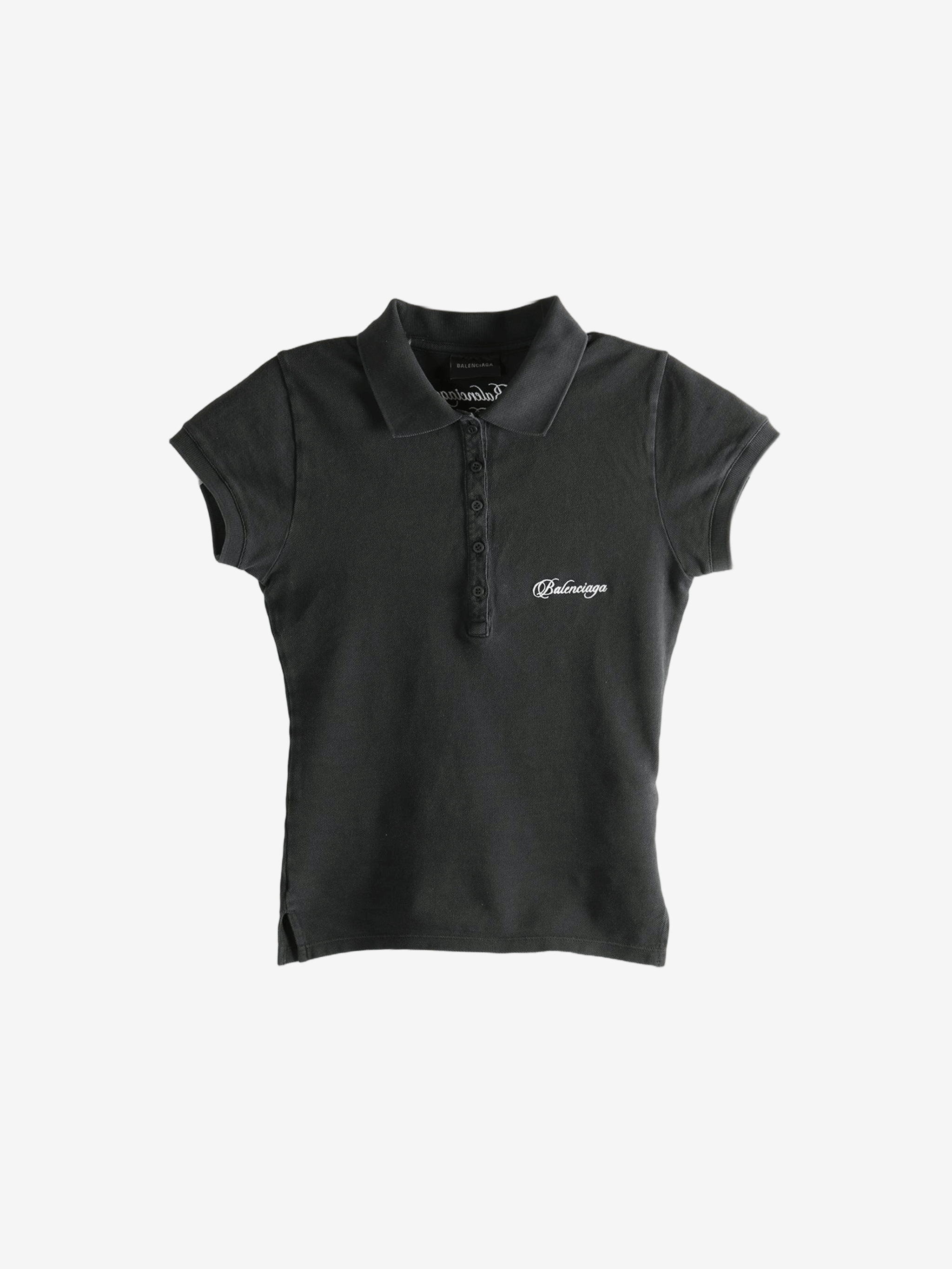 Balck t-shirt, front view