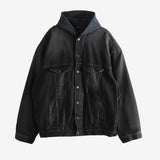 Black jacket,front view