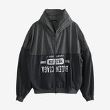 Black sweater, front view