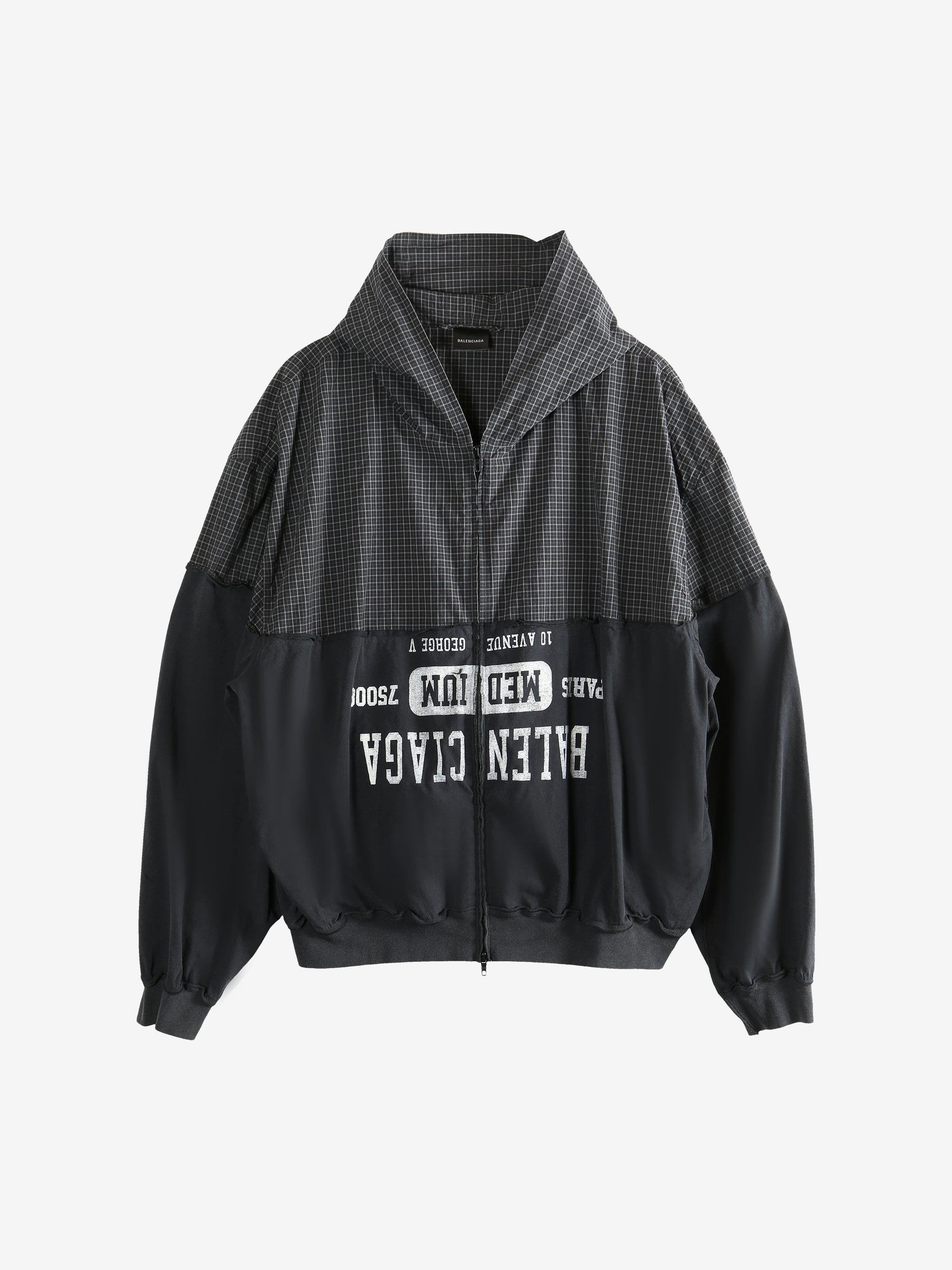 Black sweater, front view