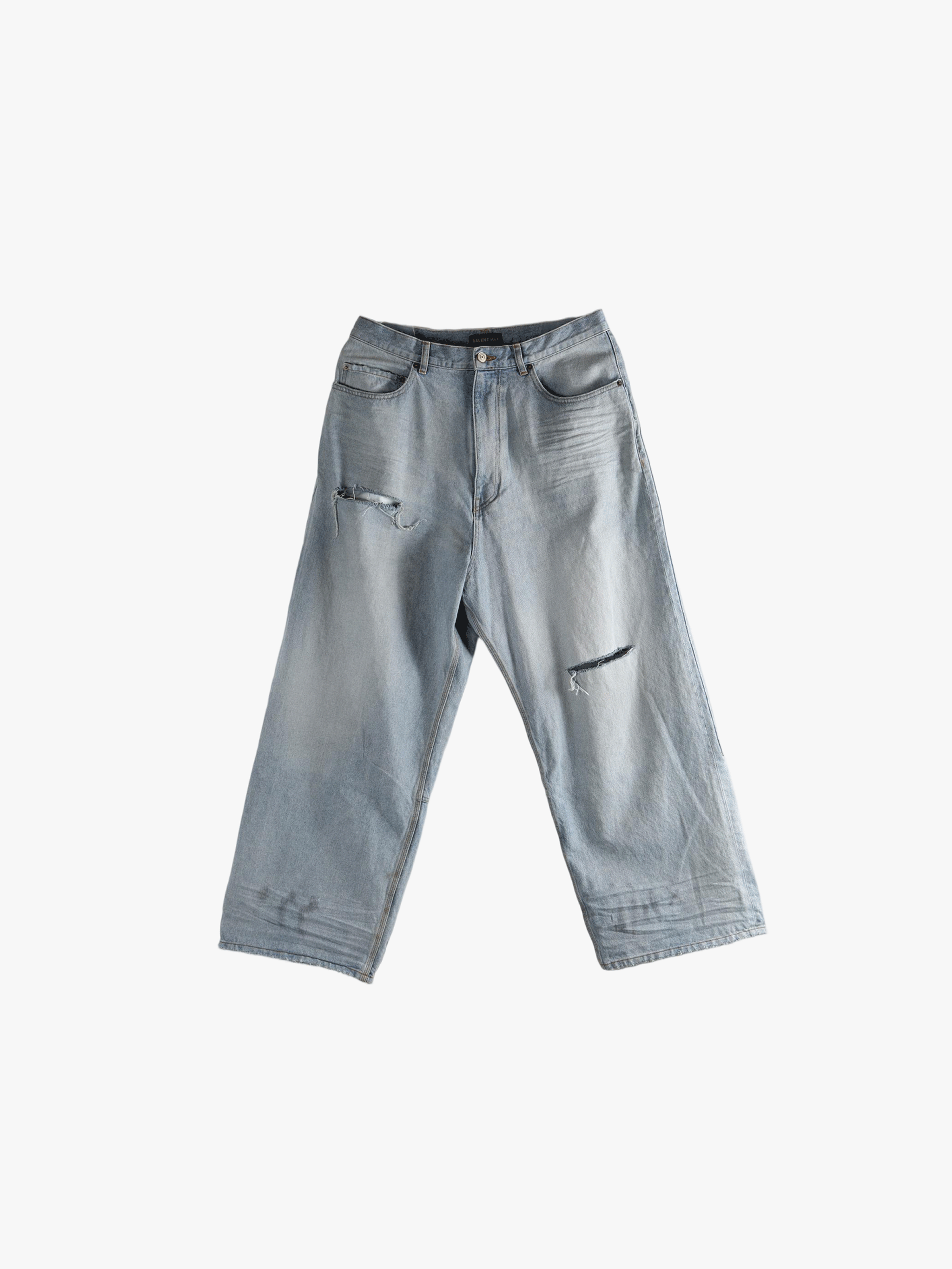 Blue pant, front view