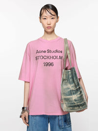 ACNE STUDIO - Unisex Logo Relaxed Fit T-shirt