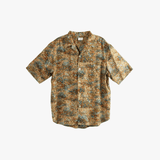 Yellow short-sleeve shirt,front view