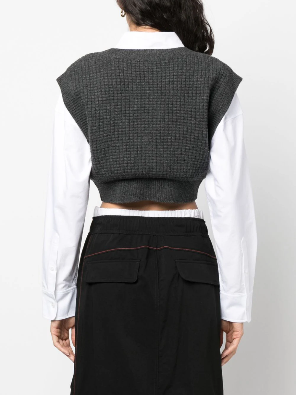 Waffle Vest - Black