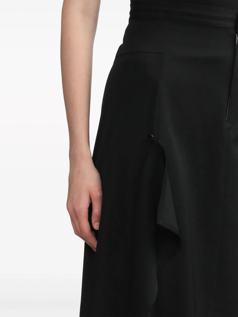 Y'S Women Y-right Side Flare Skirt