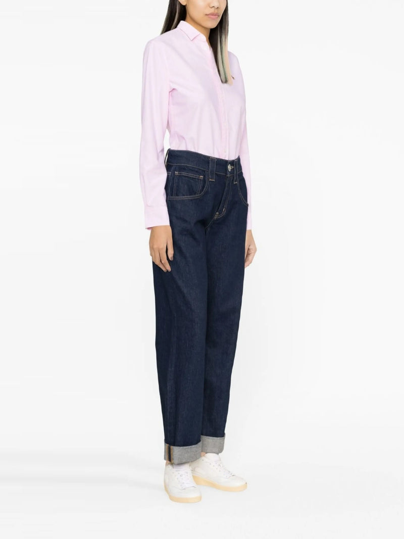 POLO RALPH LAUREN - Women Crlte St Long Sleeve Button Front Shirt