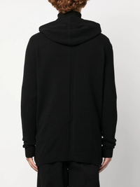 RICK OWENS Men Recycled Cashmere Zipped Hoodie