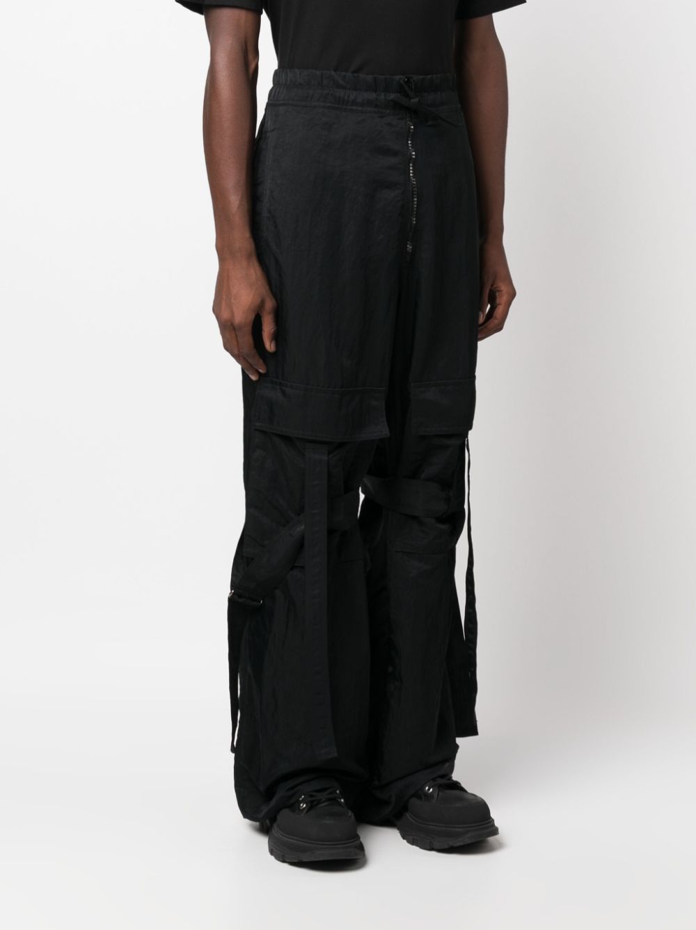 DRIES VAN NOTEN Men Shiny Water Repellent Pants – Atelier New York