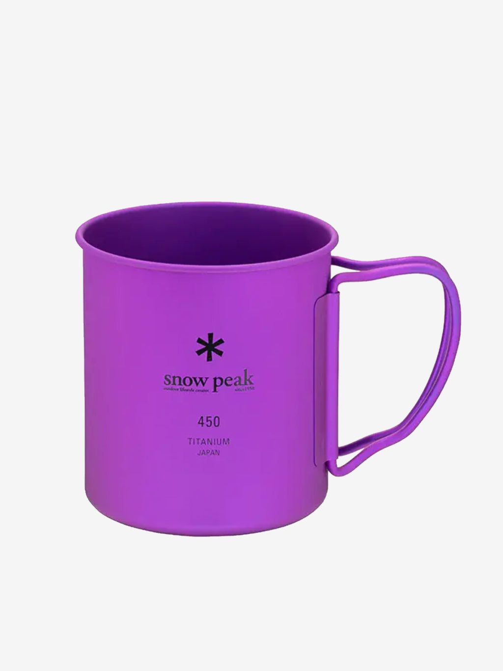 SNOW PEAK - Ti-Single 450 Colored Cup