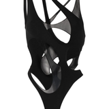 black top，front view