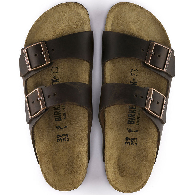 BIRKENSTOCK Arizona Oiled Leather Sandals
