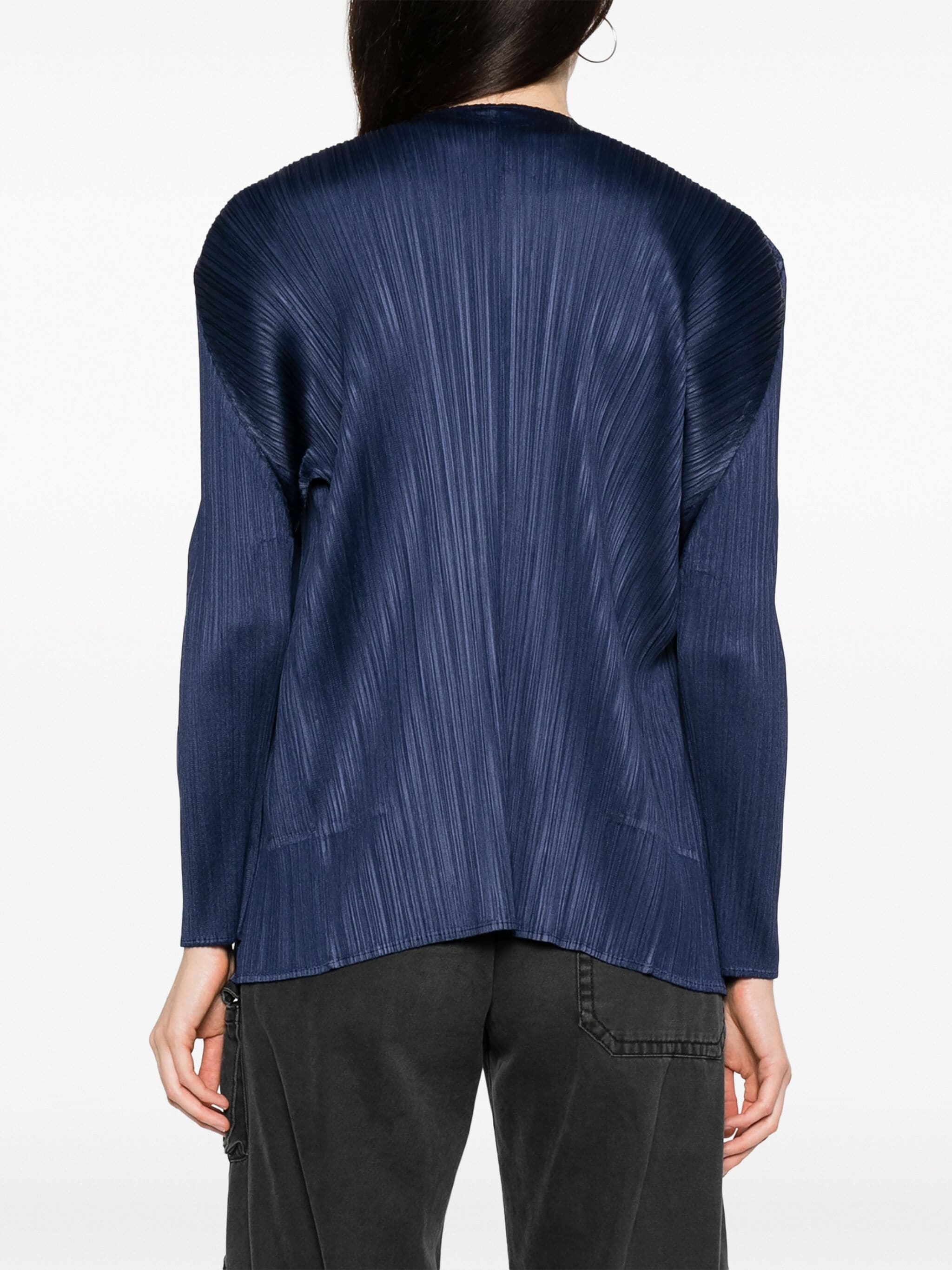 Pleats Please Issey Miyake Monthly Colors June Shirt Blue / 4