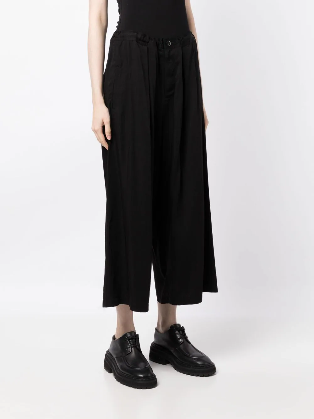 Y'S Women Front Tuck Wide Pants – Atelier New York