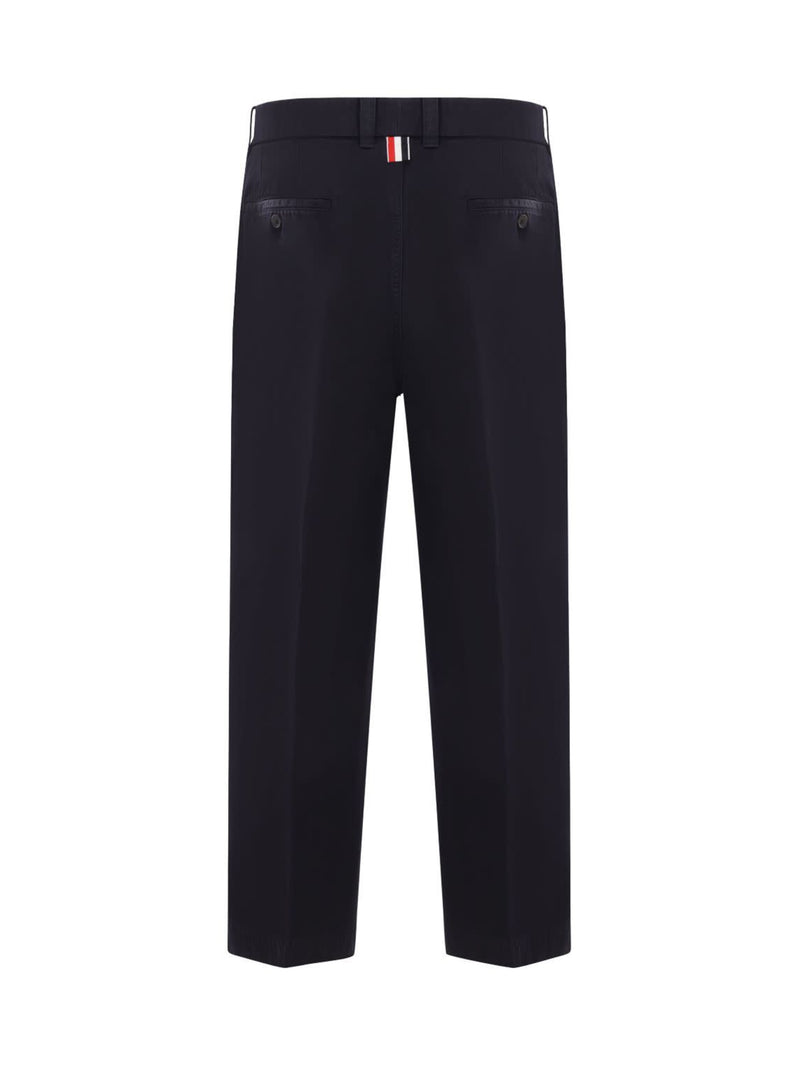 THOM BROWNE - Men Cotton Twill Utility Chino Trouser