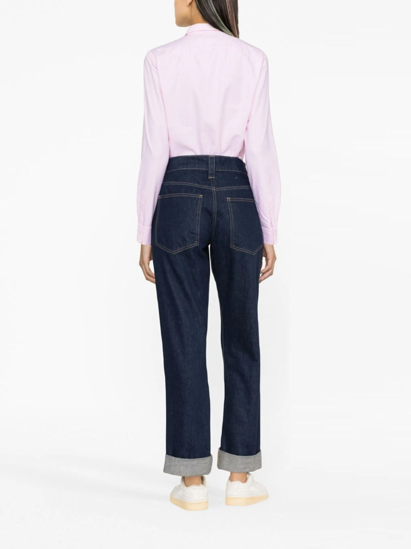 POLO RALPH LAUREN - Women Crlte St Long Sleeve Button Front Shirt
