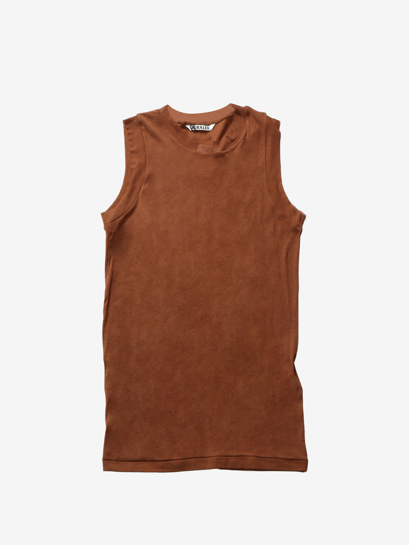 AURALEE - Women Sheer Rib Tank Top