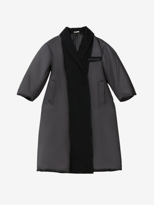 Black coat,front view