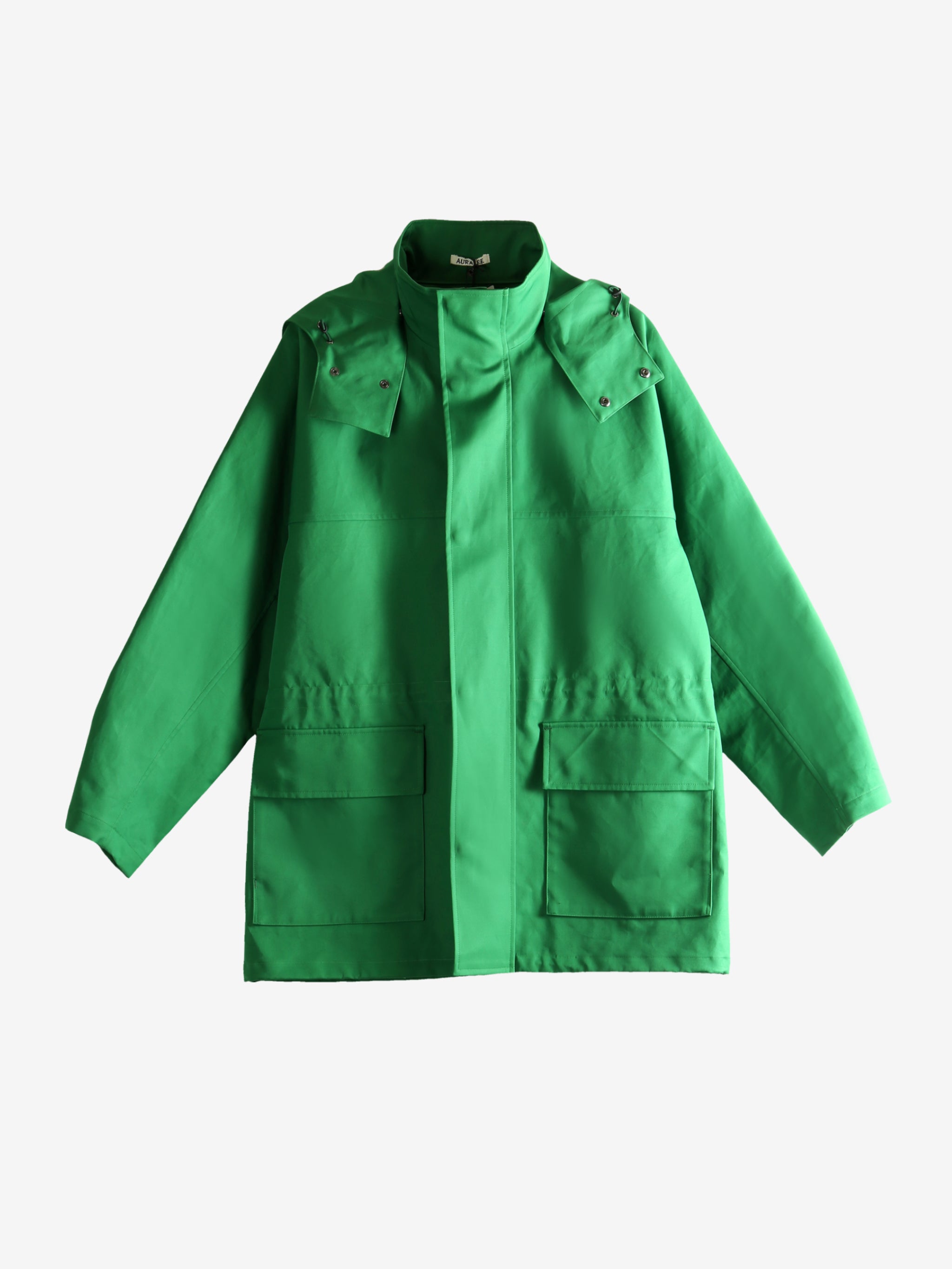 AURALEE - Women High-Density Bonded Cotton Gabardine Blouson