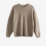 Brown knitwear, front view