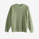 Green knitwear ,front view