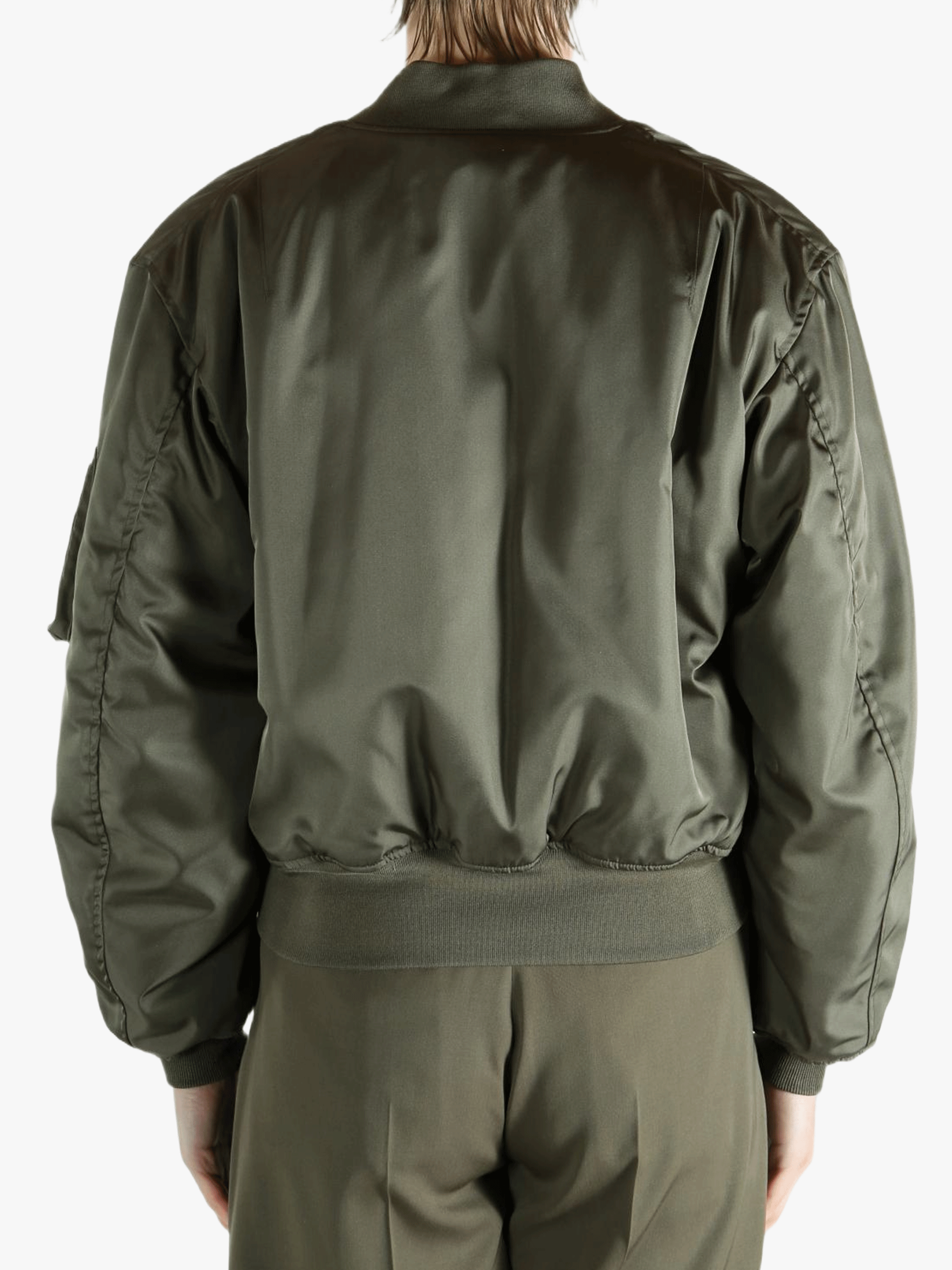 AURALEE - Men High Density Silk Twill Flight Blouson – Atelier New AURALEE - Men High Density Silk Twill Flight Blouson – Atelier New
