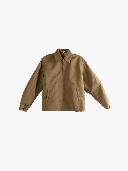 Brown jacket,front view