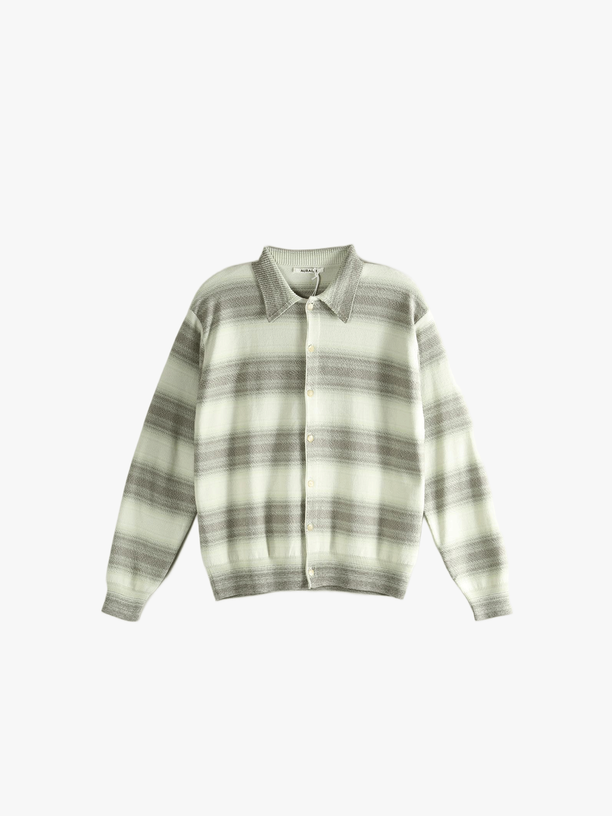 Green sweater, front view