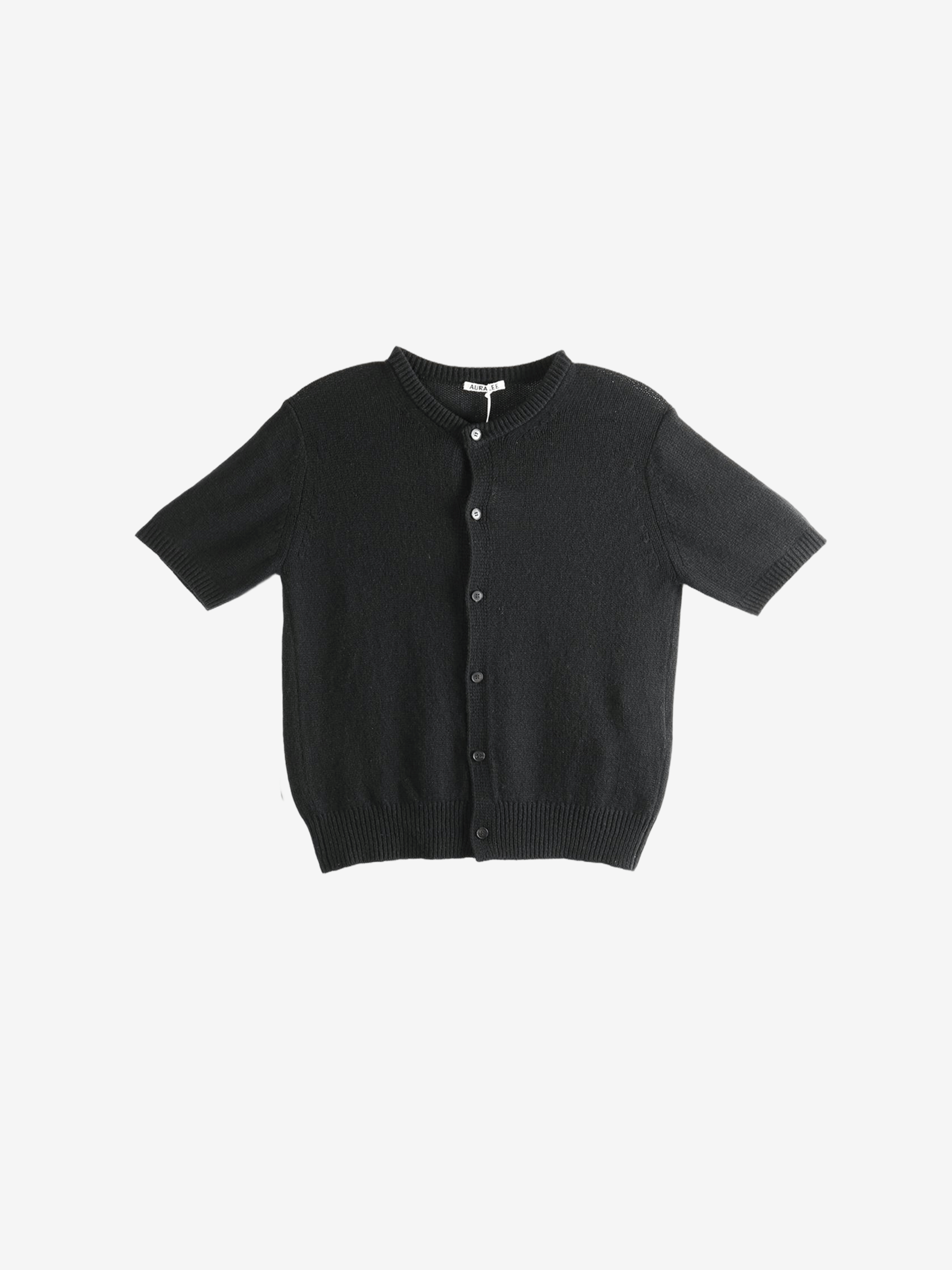 Black knitwear,front view