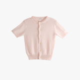 Pink knitwear,front view