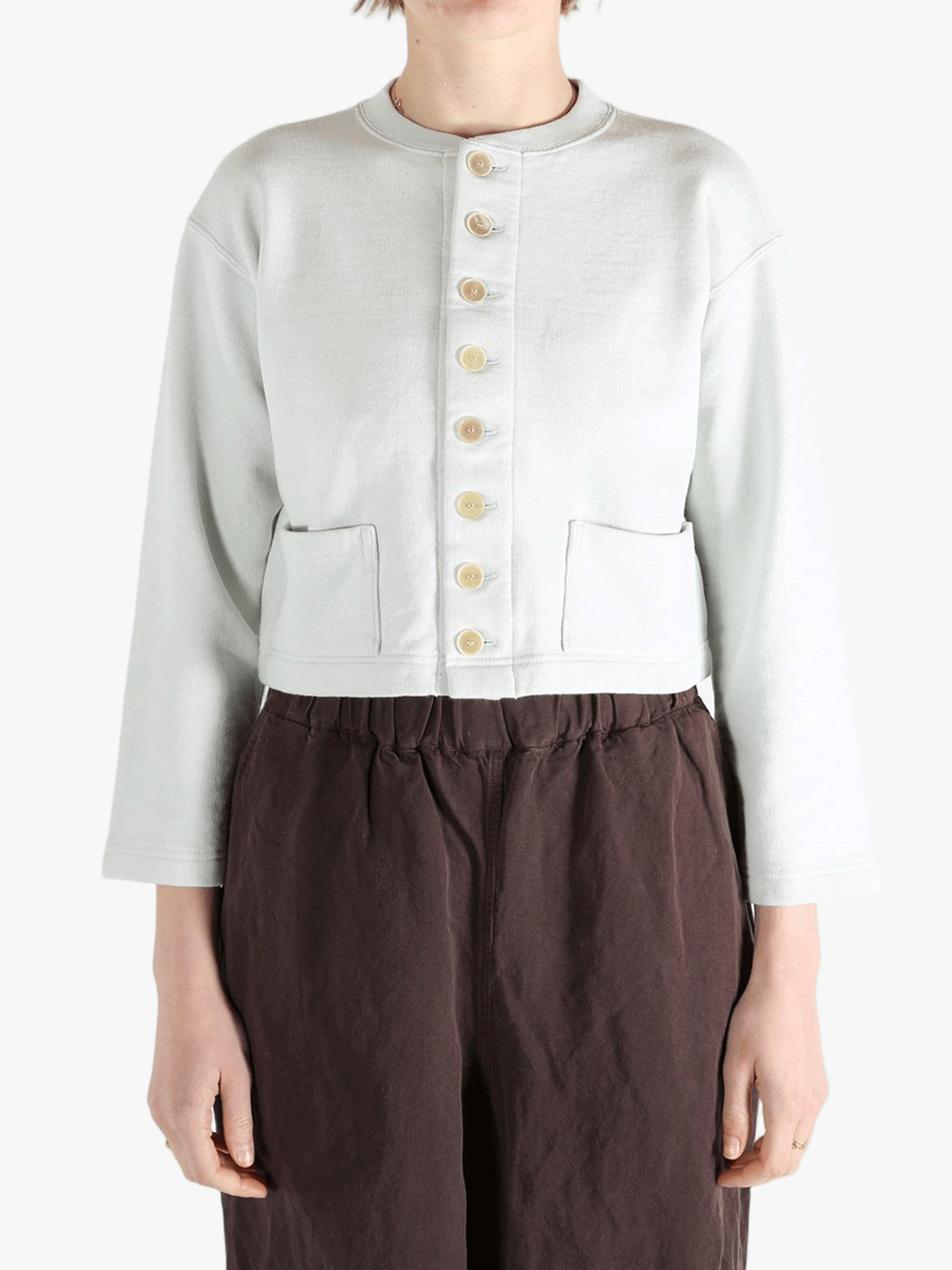AndersenAndersen ベスト maatee&sons auralee AURALEE - Women Smooth Soft Bd Sweat Cardigan – Atelier New York