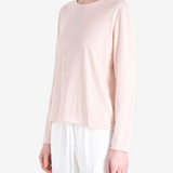 AURALEE - Women Brushed Organic Cotton Jersey Long Sleeve Tee