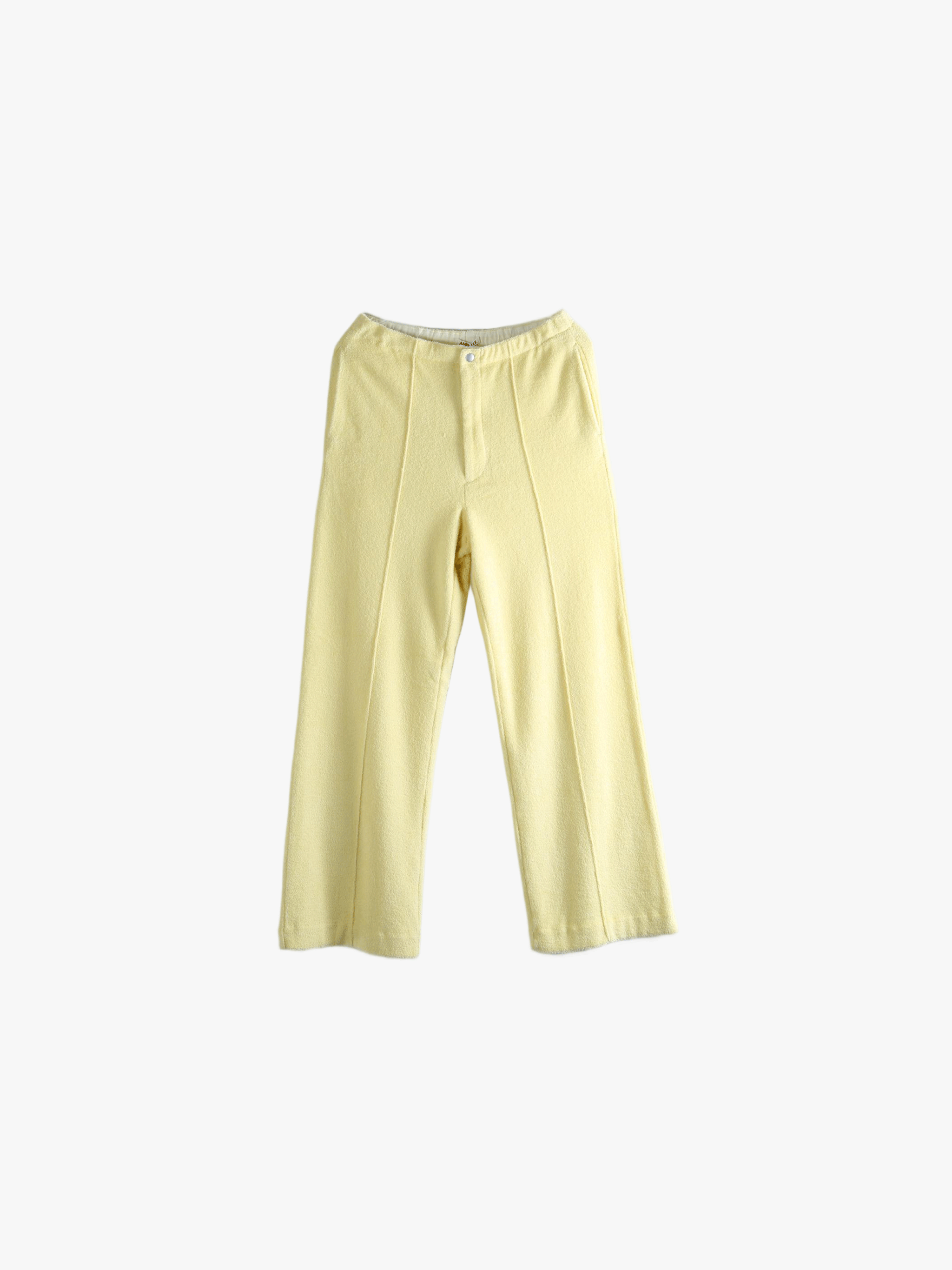 Yellow pants, front view