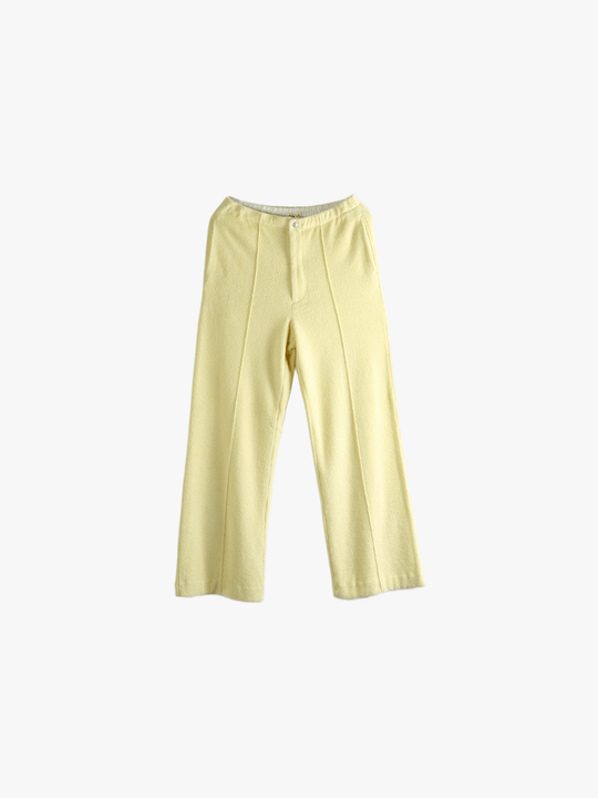 Yellow pants, front view