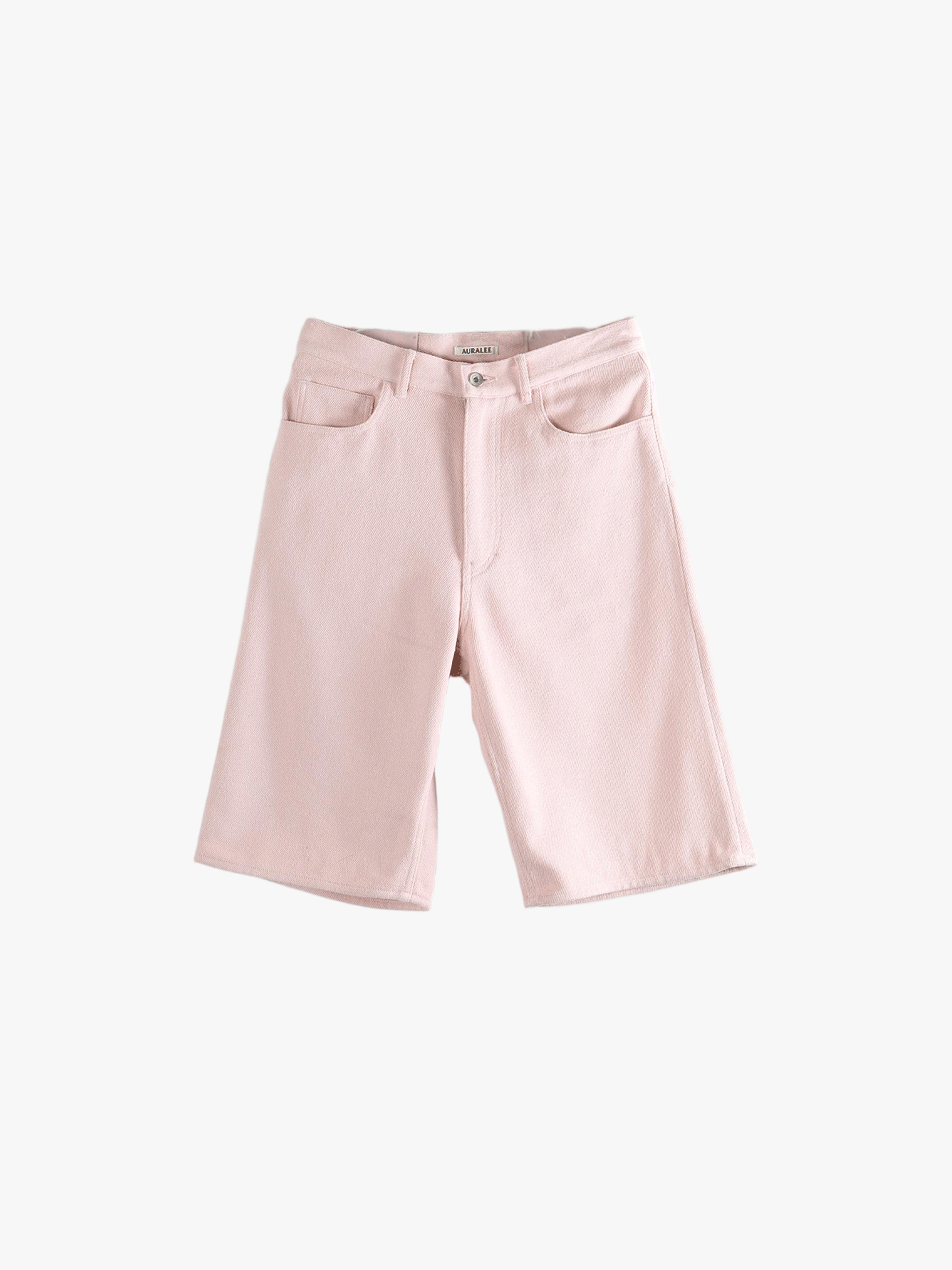 Pink shorts, front view