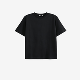 Black t-shirt, front view